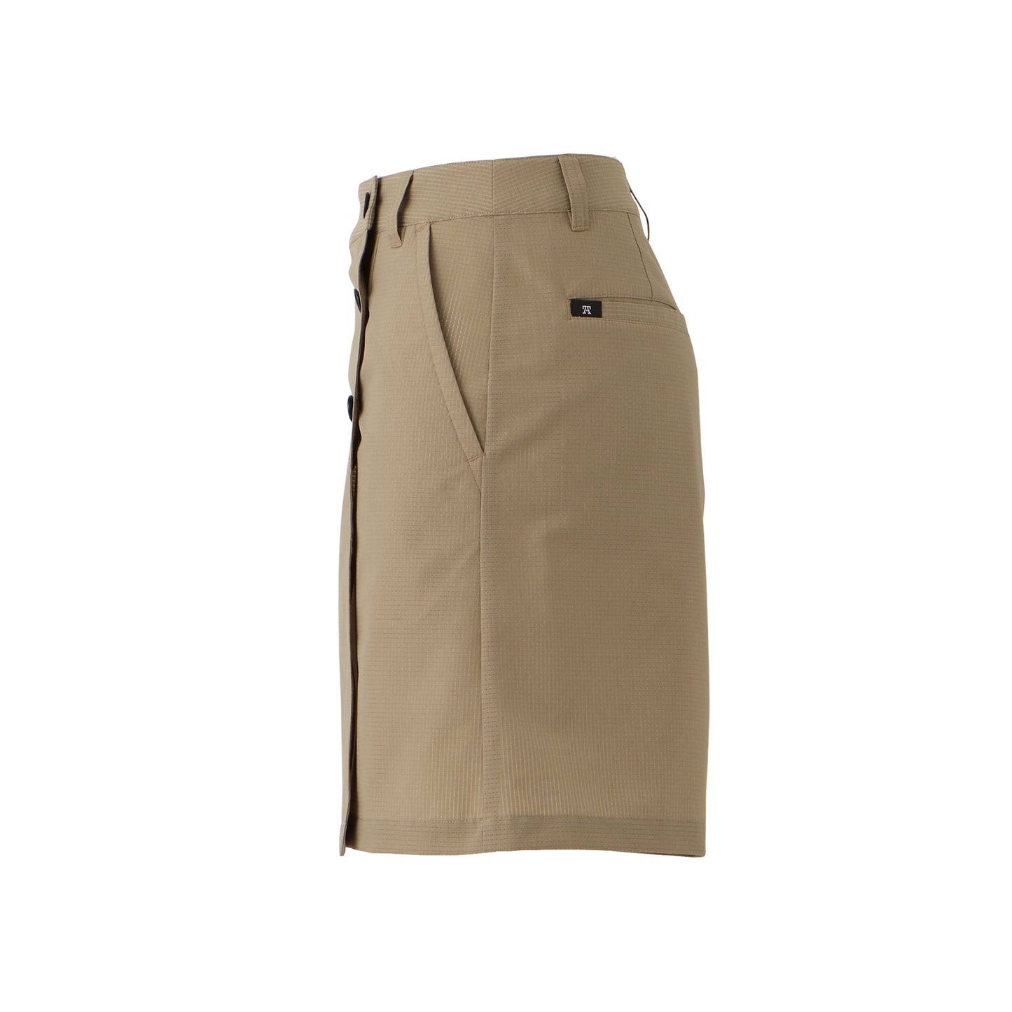 【WOMEN】コウツウキメッシュラップキュロット BEG