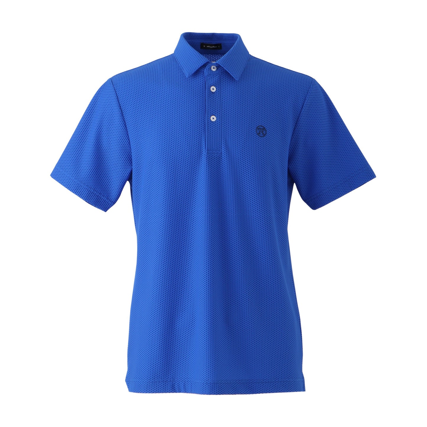 【MENS】ハニカムメッシュポロシャツ BLU
