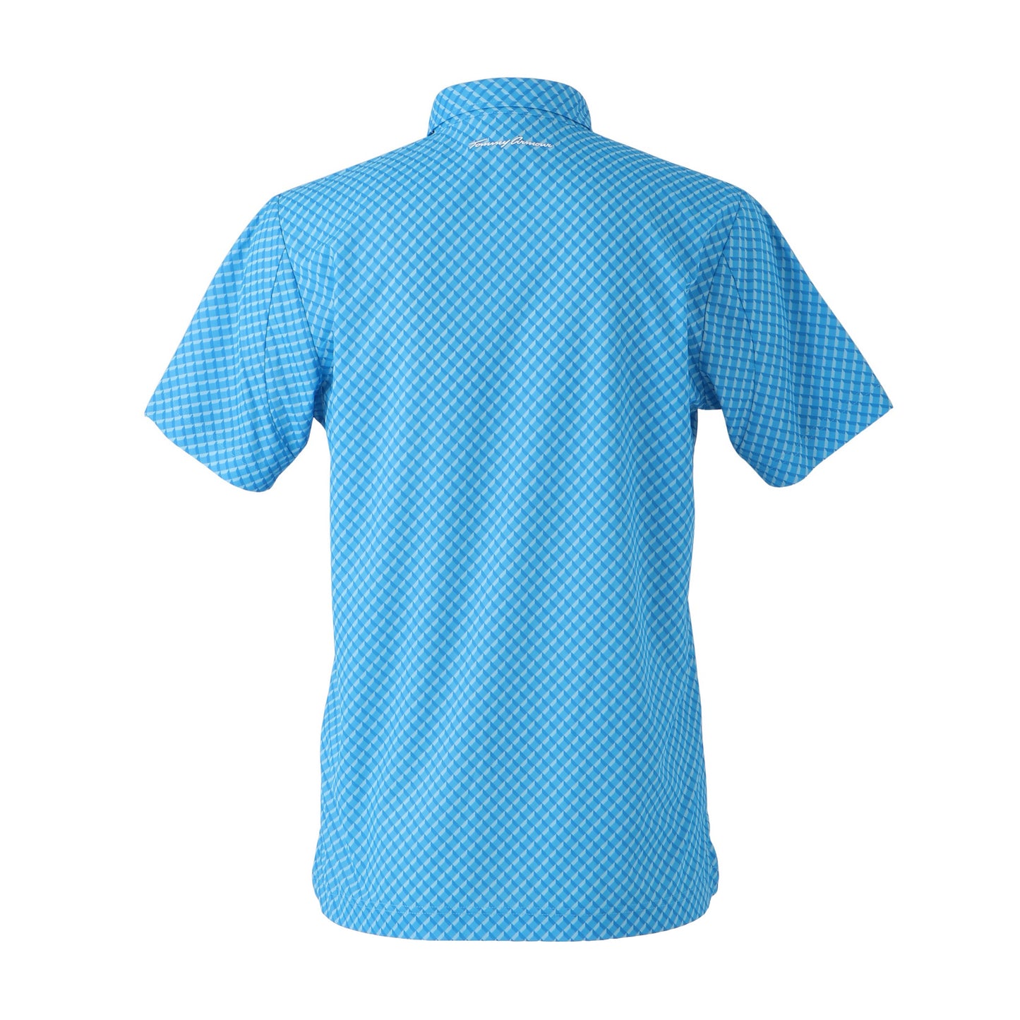 【MENS】T37M80 プリント2 ポロ BLU