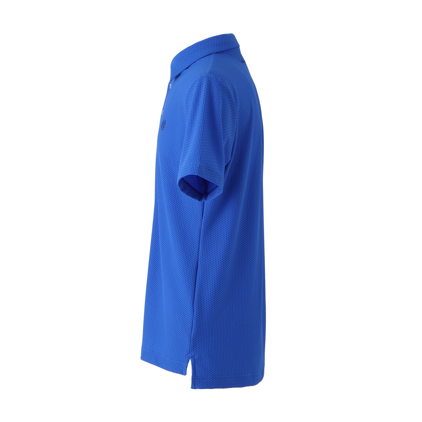 【MENS】ハニカムメッシュポロシャツ BLU
