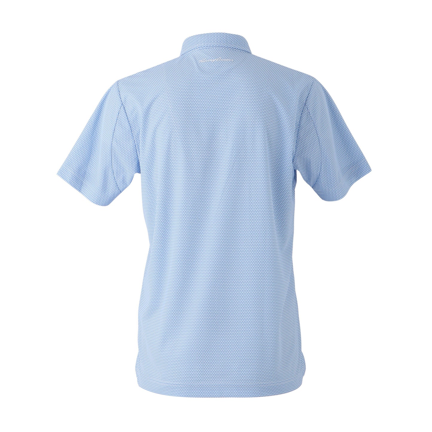 【MENS】T37M80 プリント1 ポロ BLU