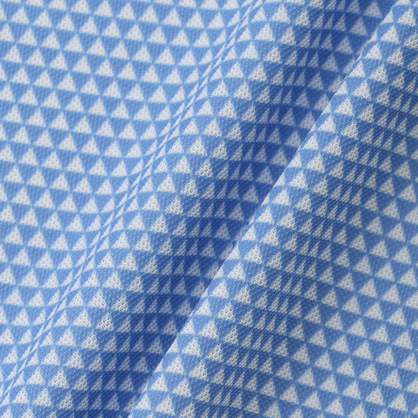 【MENS】T37M80 プリント1 ポロ BLU
