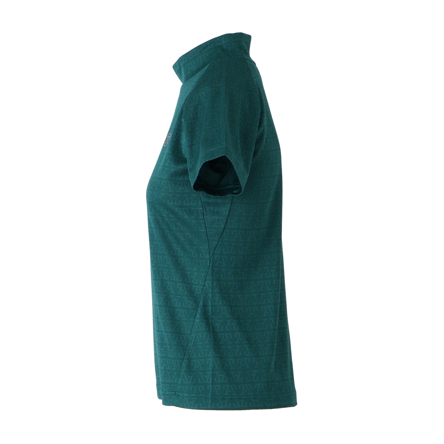 【WOMEN】TA JQモックネックシャツ GRN