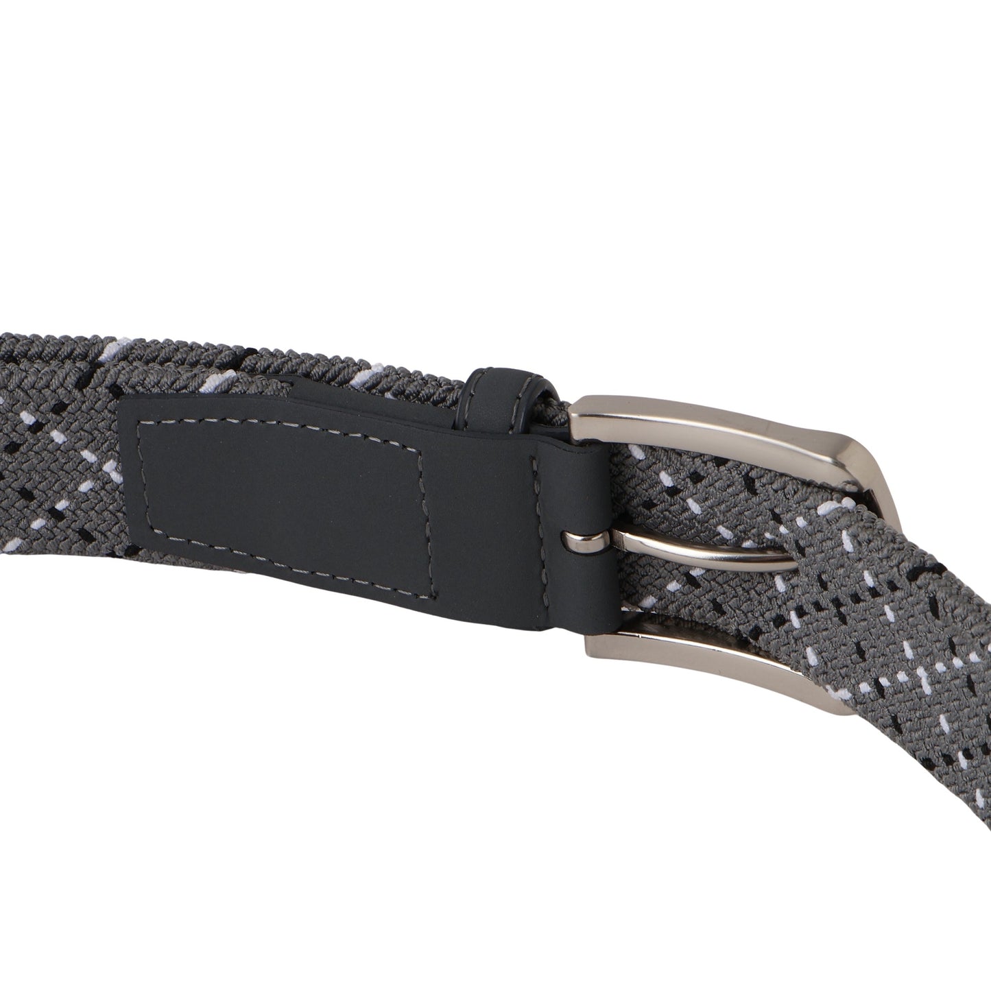 【MENS】ハイショクゴムメッシュベルト GRY