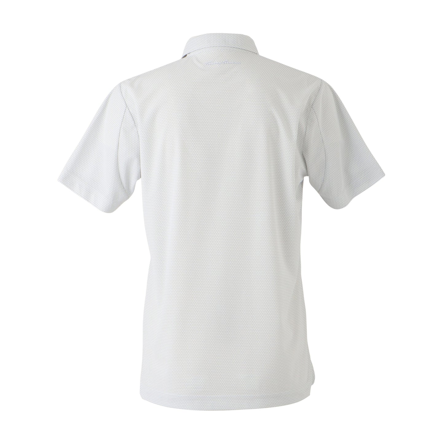 【MENS】T37M80 プリント1 ポロ LGRY