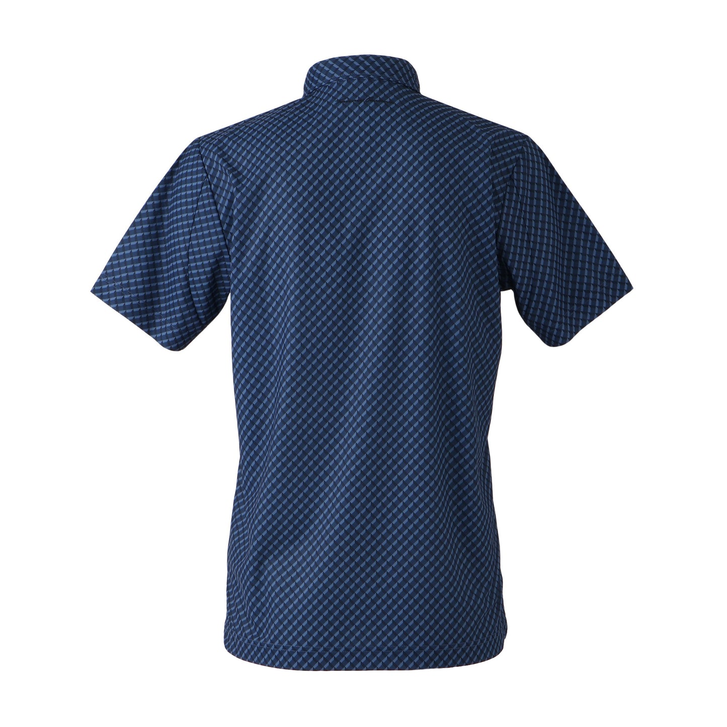 【MENS】T37M80 プリント2 ポロ NVY