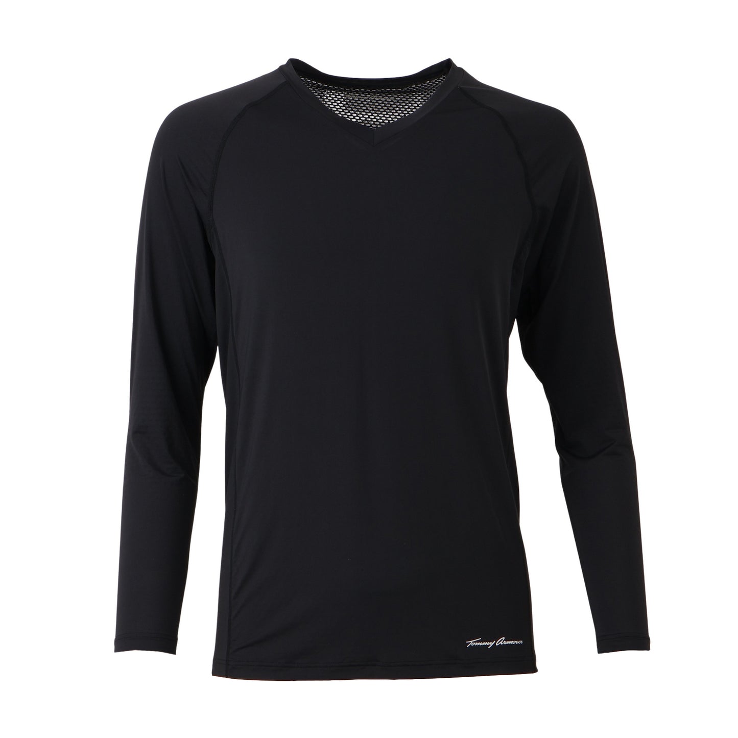 【MENS】レイカンPT LS Vネック BLK