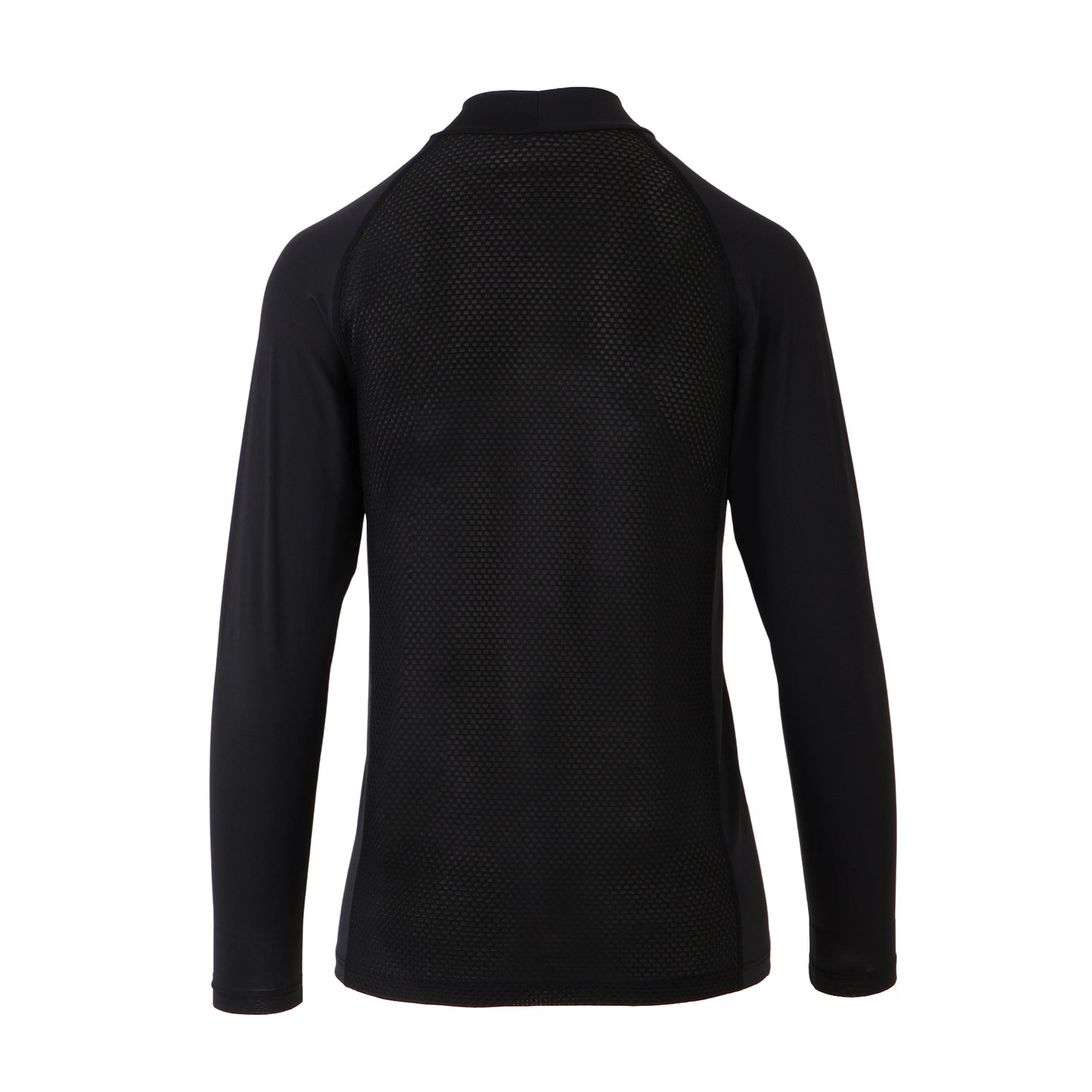 【WOMEN】レイカンPT LSモックネック BLK
