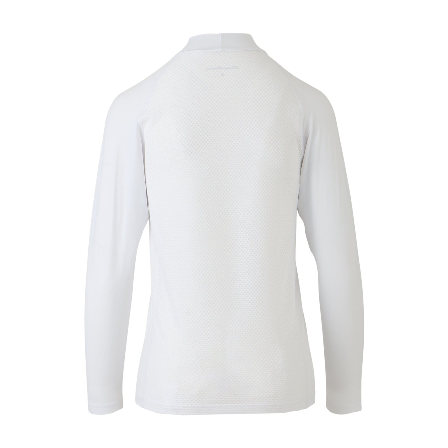 【WOMEN】レイカンPT LSモックネック WHT