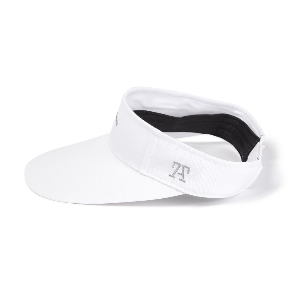 【WOMEN】Basic Womens Visor WHT