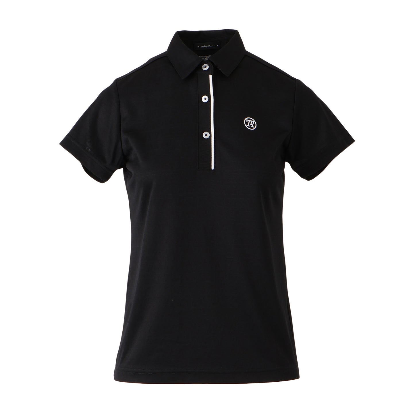 【WOMEN】TA JQポロシャツ BLK
