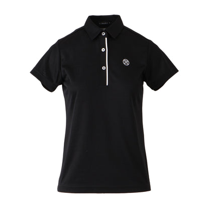 【WOMEN】TA JQポロシャツ BLK