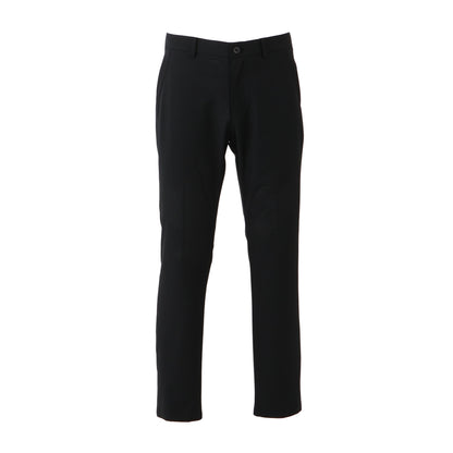 【MENS】コウツウキテーパードパンツ BLK