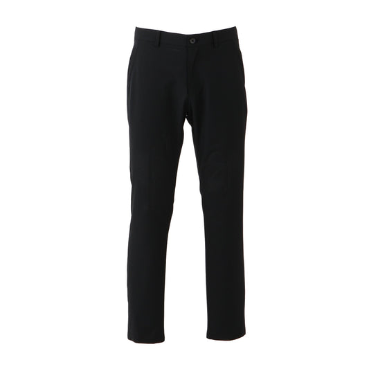 【MENS】コウツウキテーパードパンツ BLK