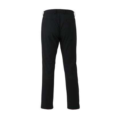 【MENS】コウツウキテーパードパンツ BLK