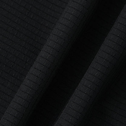【MENS】コウツウキテーパードパンツ BLK
