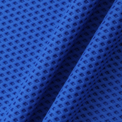 【MENS】ハニカムメッシュポロシャツ BLU