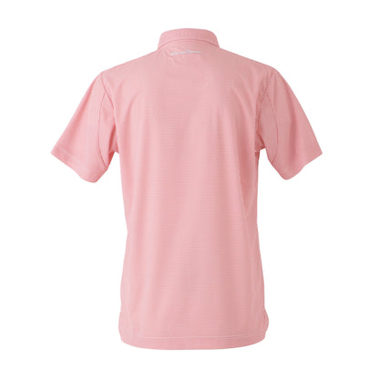 【MENS】T37M80 プリント1 ポロ PNK