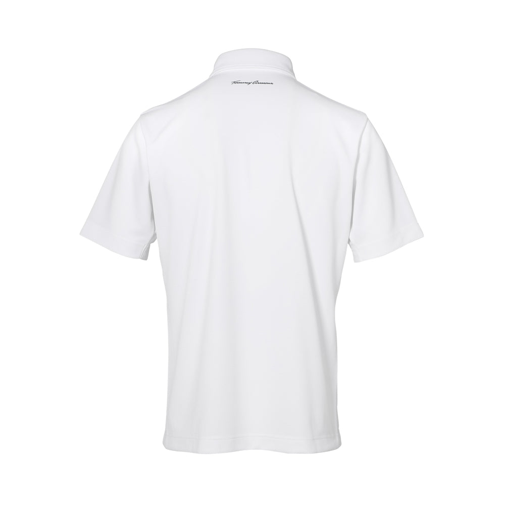 【MEN】TA Basic SS Polo WHT