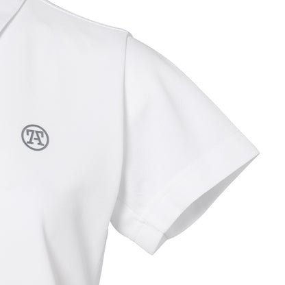 【WOMEN】TA Basic SS Polo WHT