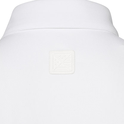 【WOMEN】TA Basic SS Polo WHT