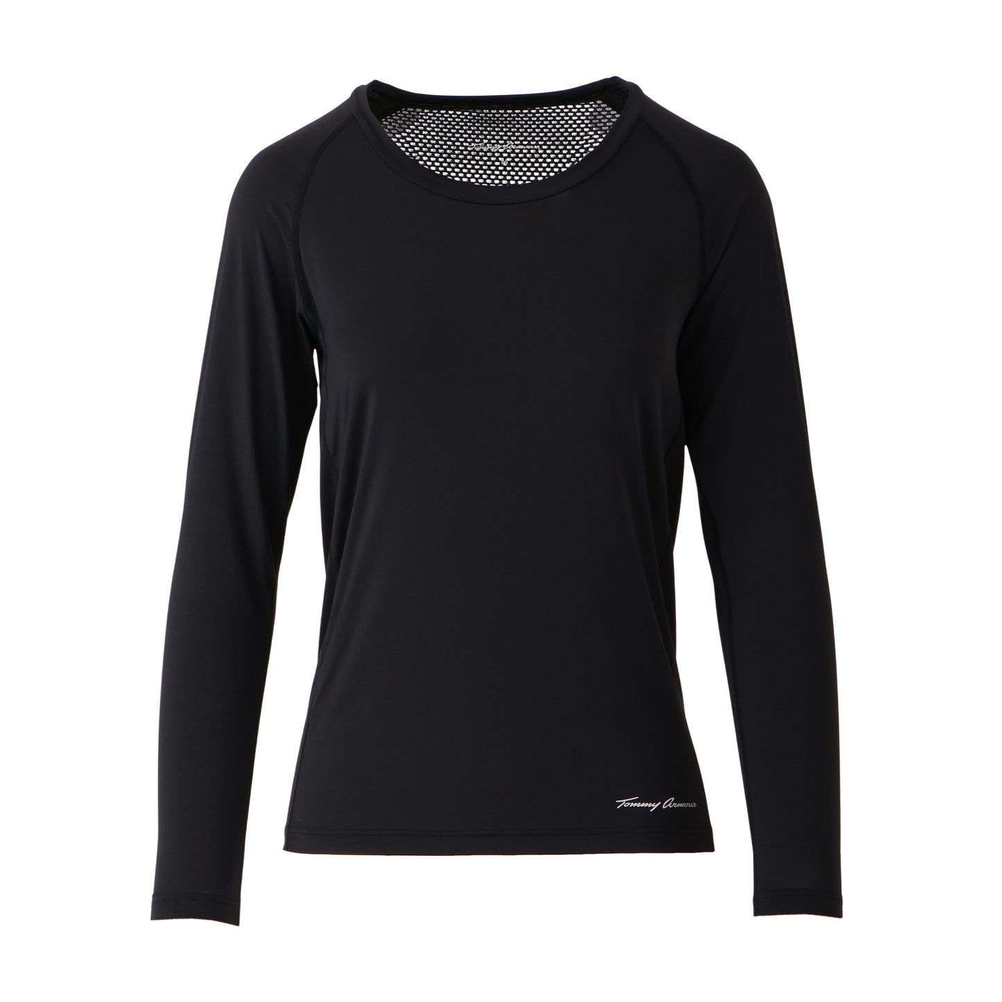 【WOMEN】レイカンPT LS Uネック BLK