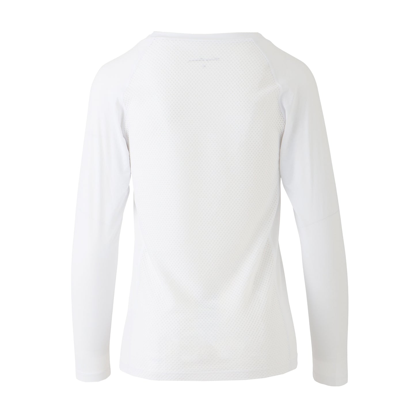 【WOMEN】レイカンPT LS Uネック WHT