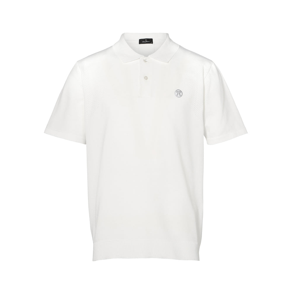 【MEN】SS Knit Polo Shirt