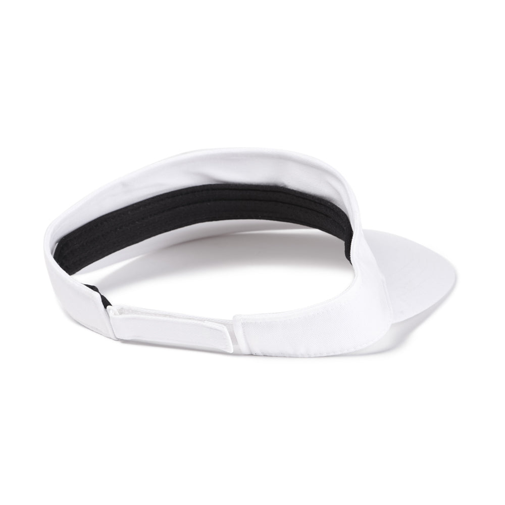 【WOMEN】Basic Womens Visor WHT