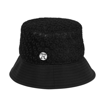 【WOMEN】Lace Bucket Hat BLK