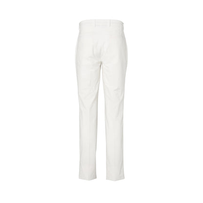 【MEN】Basic Tuck pants WHT