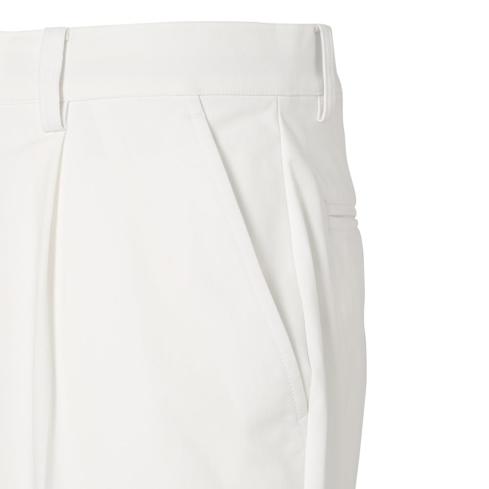 【MEN】Basic Tuck pants WHT