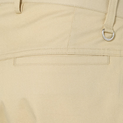 【MEN】Dobby Cargo Pants BEG