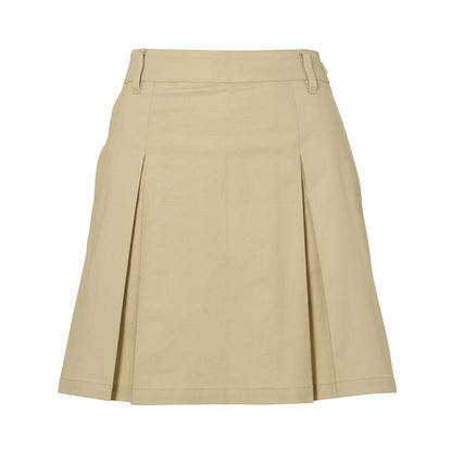 【WOMEN】Box Pleats Skirt BEG