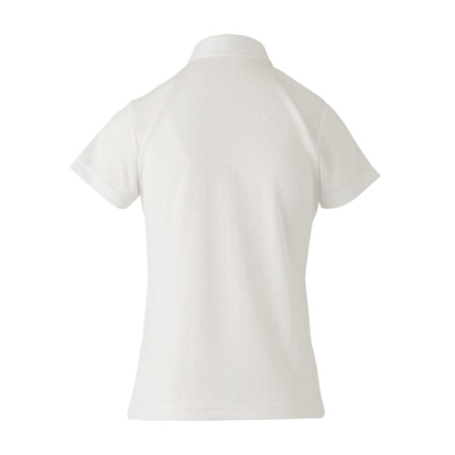 【WOMEN】TA JQポロシャツ WHT