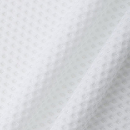 【MENS】ハニカムメッシュポロシャツ WHT